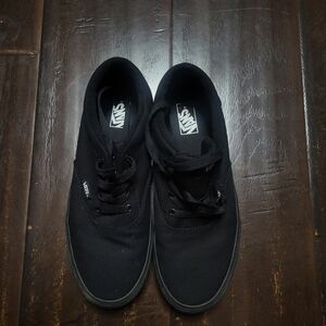 Vans Black Low-Top Sneakers